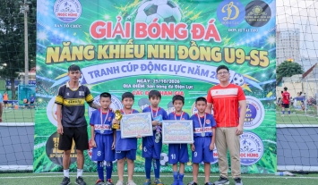 🏆 AMAOBI FOOTBALL ACADEMY QUẬN 12 – DẤU ẤN ĐÁNG NHỚ TẠI GIẢI BÓNG ĐÁ NĂNG KHIẾU NHI ĐỒNG U9–S