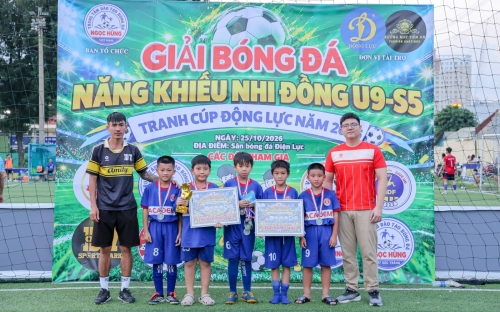 🏆 AMAOBI FOOTBALL ACADEMY QUẬN 12 – DẤU ẤN ĐÁNG NHỚ TẠI GIẢI BÓNG ĐÁ NĂNG KHIẾU NHI ĐỒNG U9–S